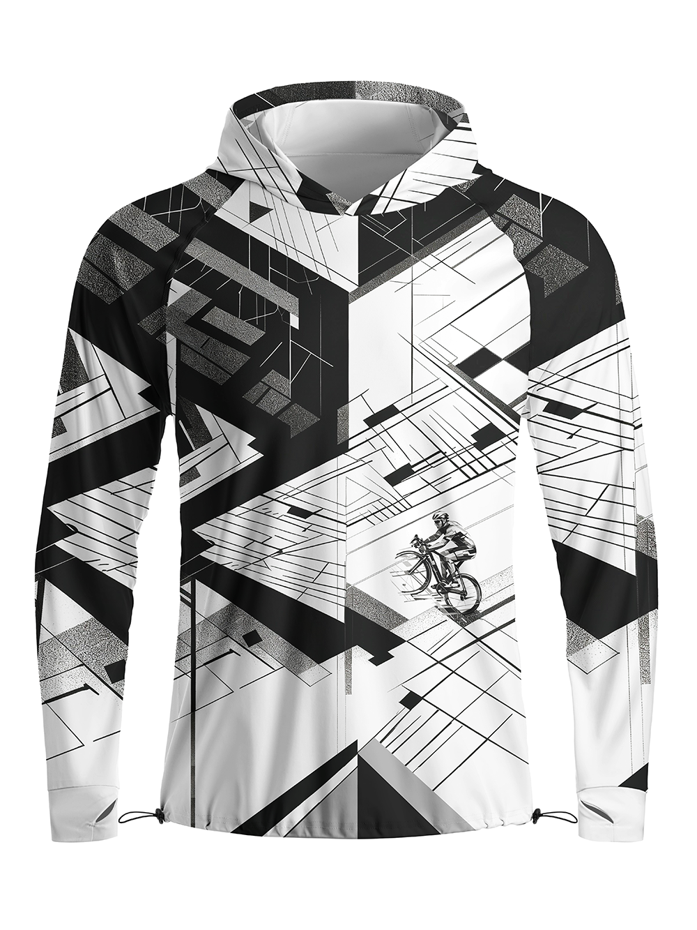 Orionride The Charm Of Cycling Long Sleeve Cycling Hoodie Shirt