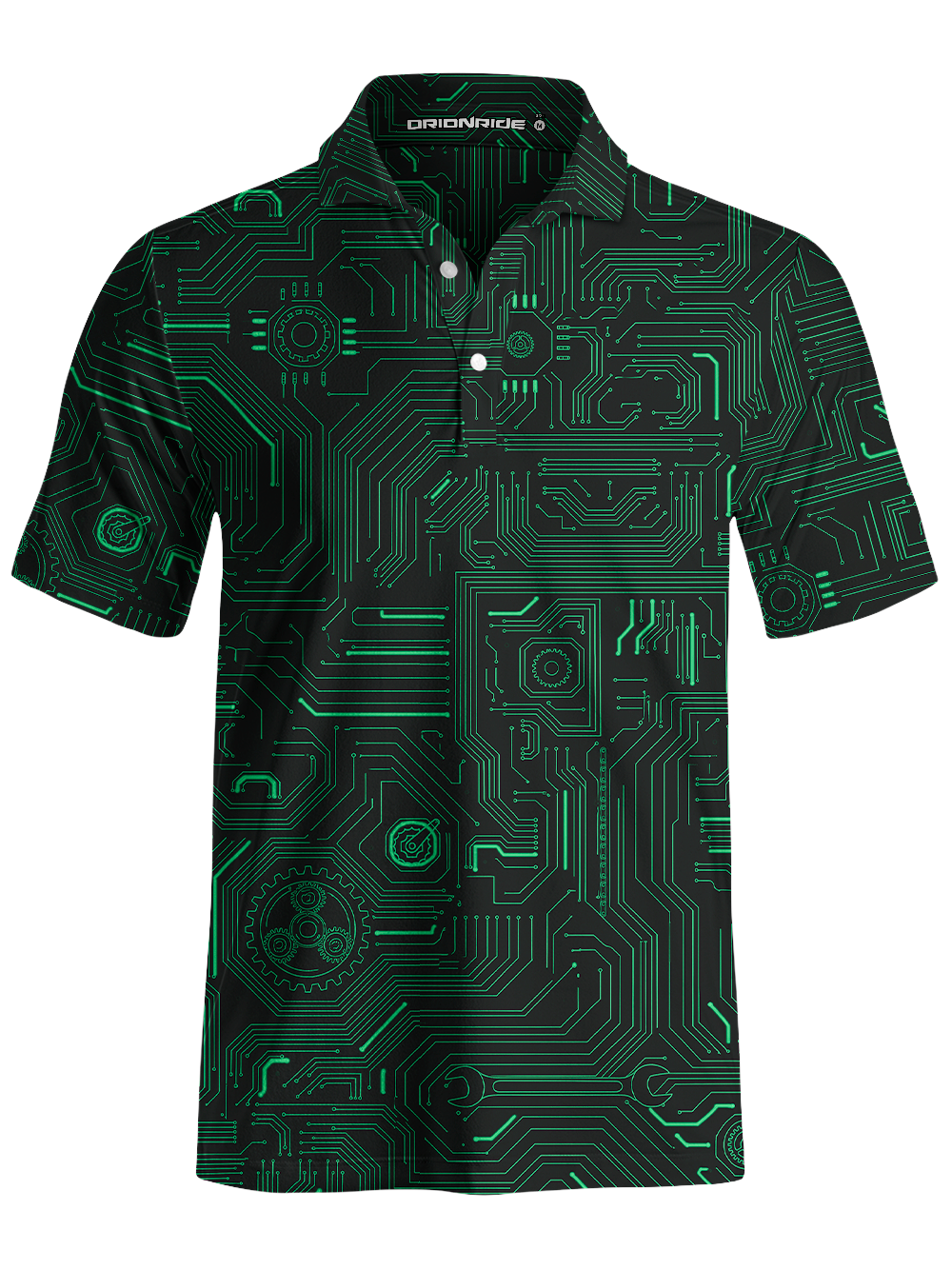 Orionride Circuit Connection Men's Polo Shirt