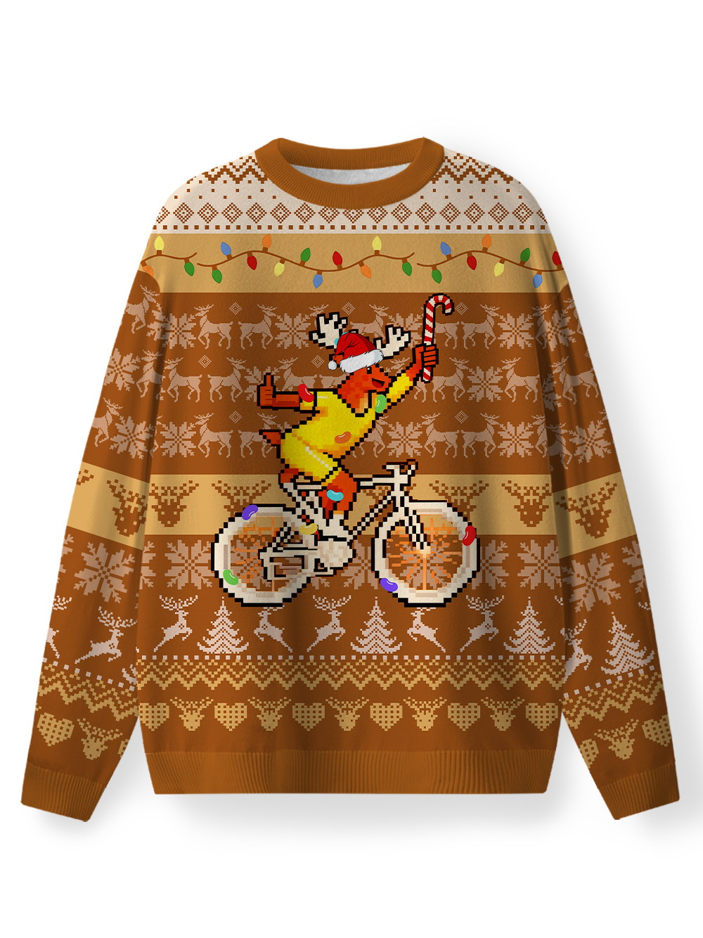 Orionride Happy Reindeer Men's Sweaters