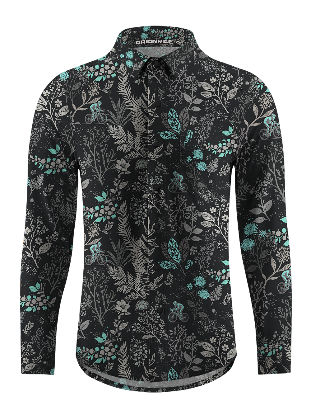 Orionride Tenacious Vitality Men's Stretchy Breathable Long Sleeve Gravel Shirt