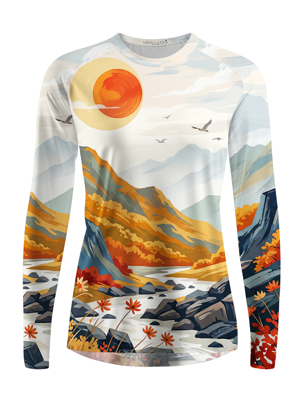 Orionride Mountain Stream Women's Quick Dry Downhill Jersey