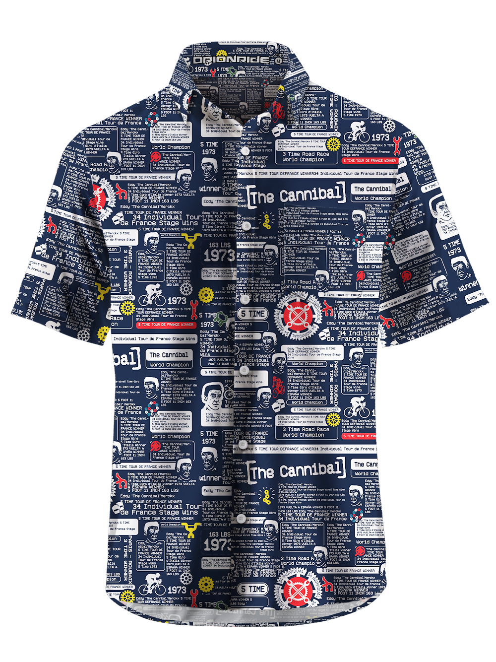 Orionride Cyclist News Zipper Pockets Ultra Lightweight Short Sleeves Gravel Shirt