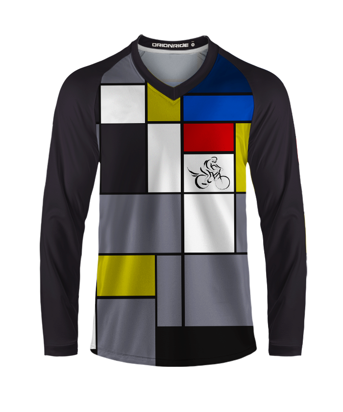 Orionride Art Road Long Sleeve Downhill Jersey