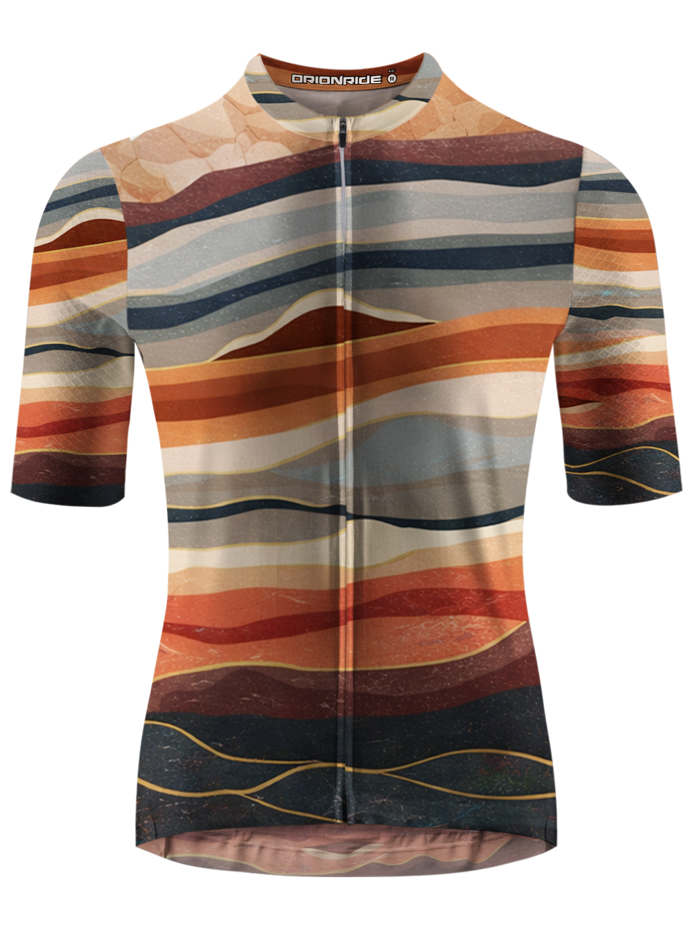 Orionride Winding Mountain Road Short Sleeves Cycling Jersey