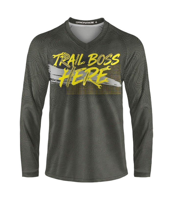 Orionride Trail Boss Here Long Sleeve Downhill Jersey