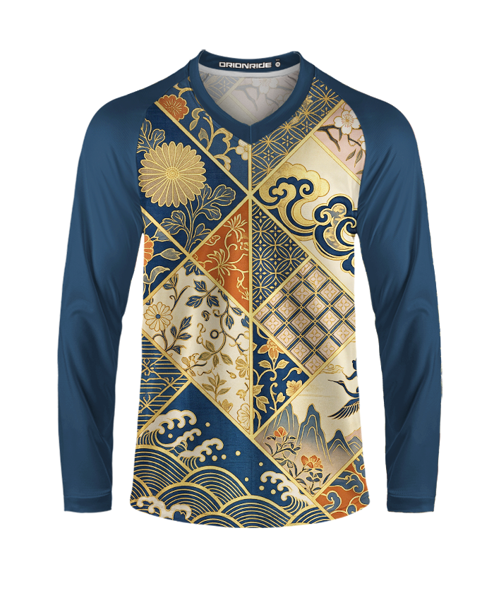 Orionride Spliced Murals Long Sleeve Downhill Jersey