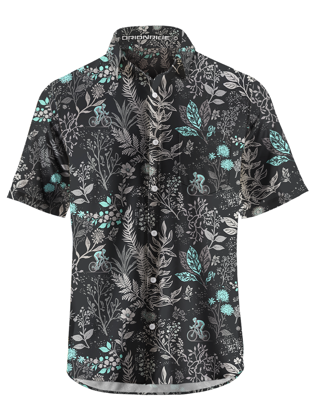 Orionride Tenacious Vitality Zipper Pockets Ultra Lightweight Short Sleeves Gravel Shirt