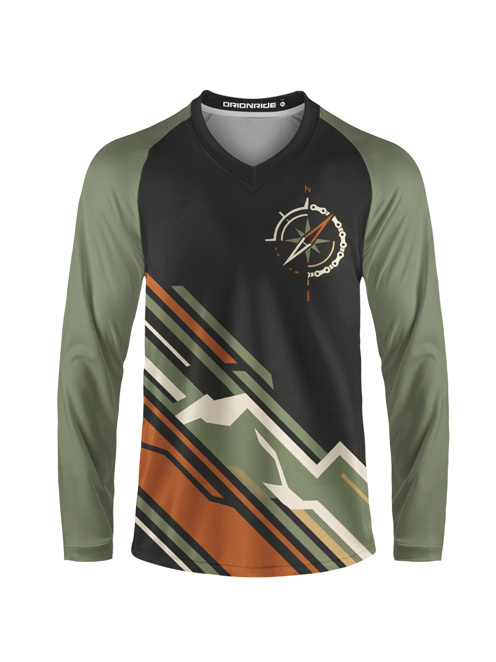 Orionride Chain-Link Compass Long Sleeve Downhill Jersey