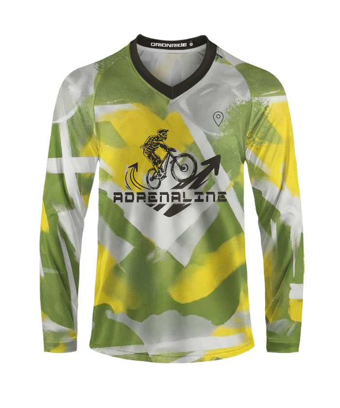 Orionride Increased Adrenaline Long Sleeve Downhill Jersey