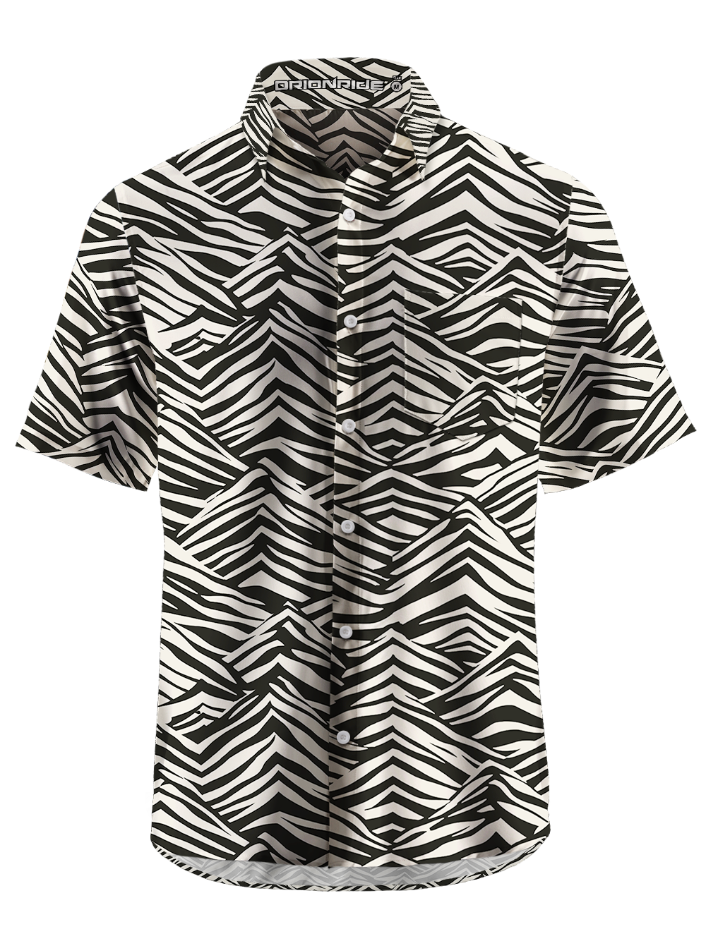 Orionride Towering Peaks Zipper Pockets Ultra Lightweight Short Sleeves Gravel Shirt