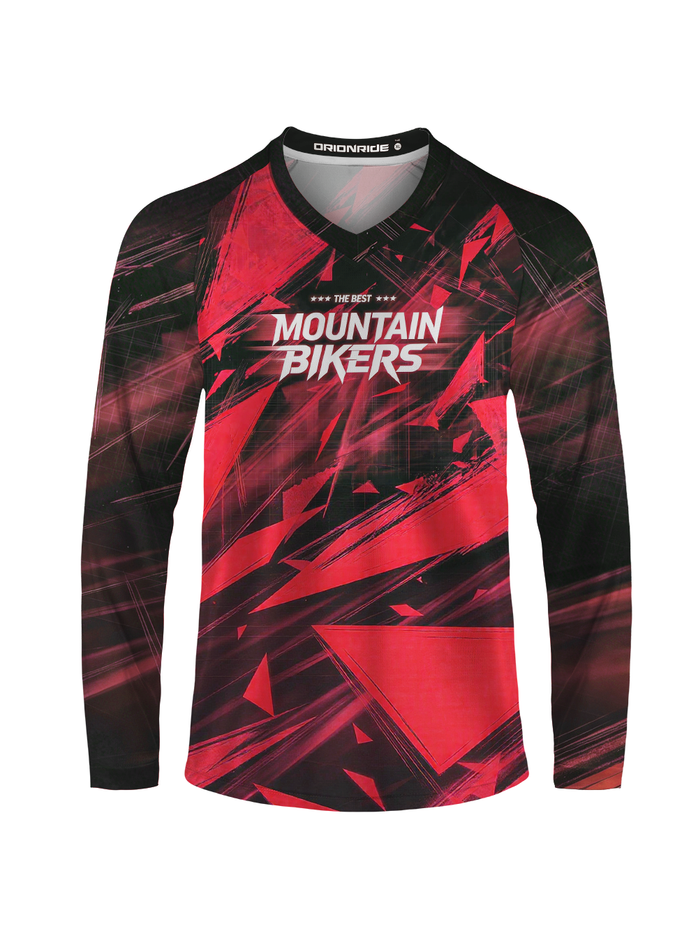 Orionride Mountain Bikers Long Sleeve Downhill Jersey