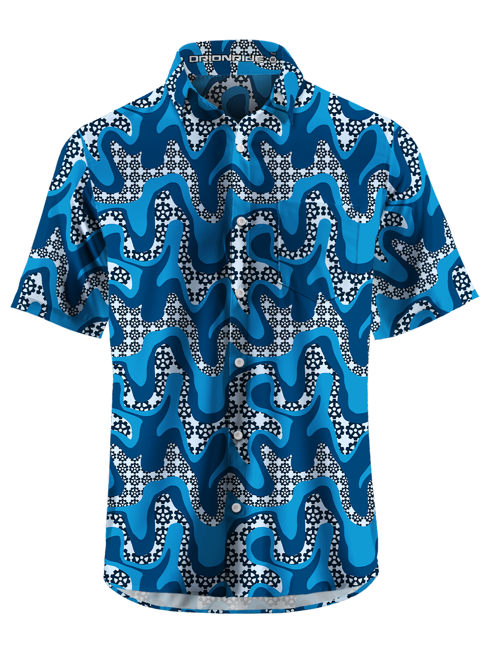 Orionride Gear Flow Zipper Pockets Ultra Lightweight Short Sleeves Gravel Shirt