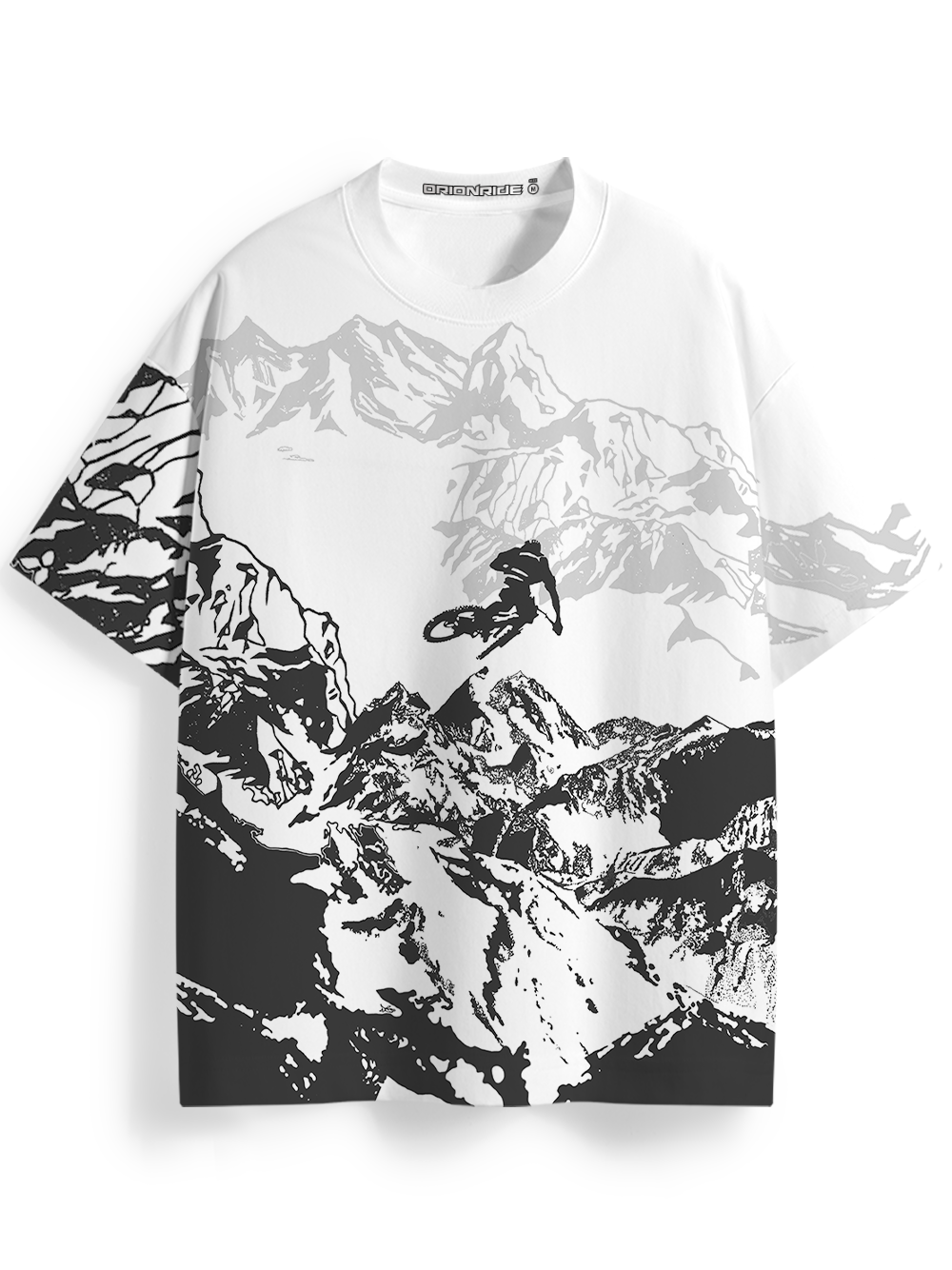 Orionride Hill Racing Oversized All-Over Print T-Shirt