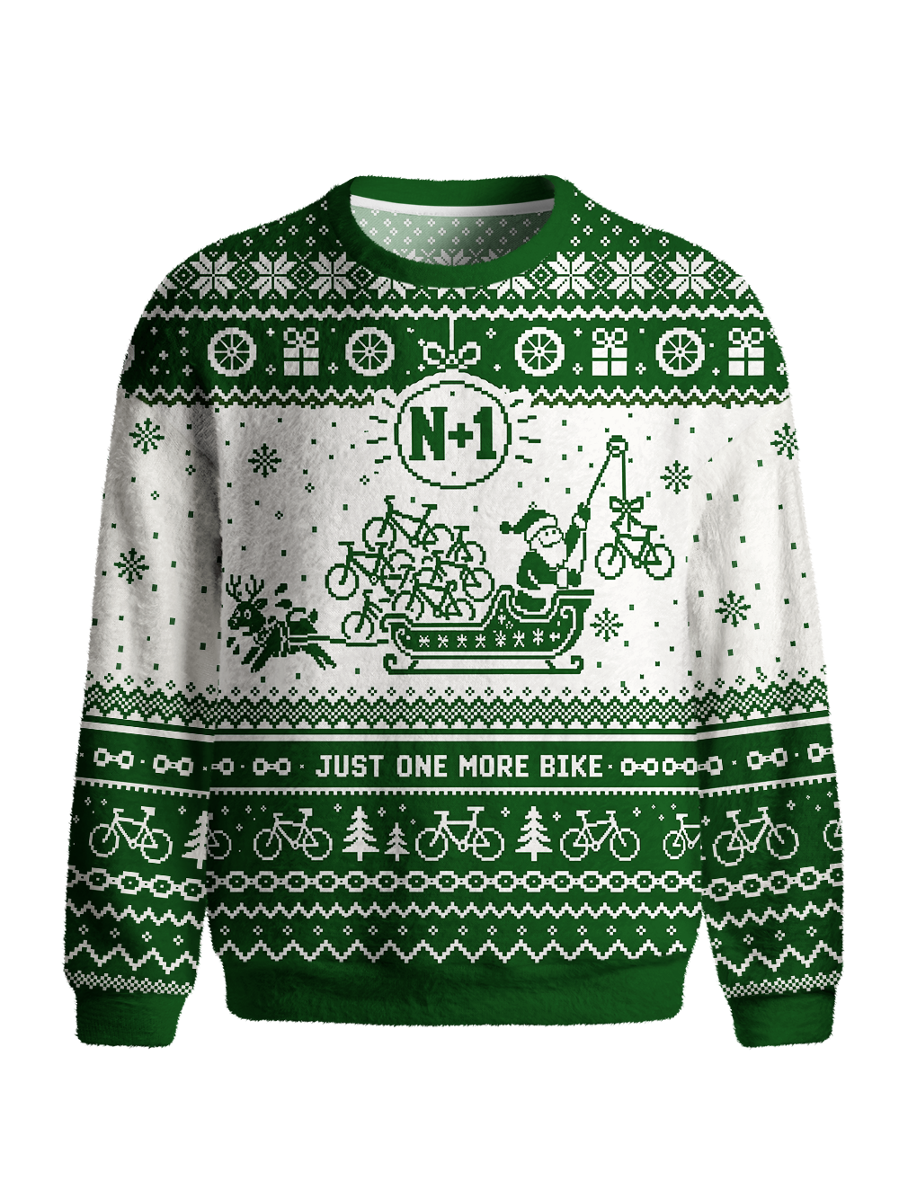 Orionride Cycling Santa Men's Sweaters