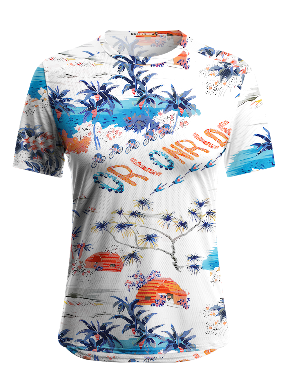 Orionride Fancy Riding Women's Breathable Short Sleeve T-shirt