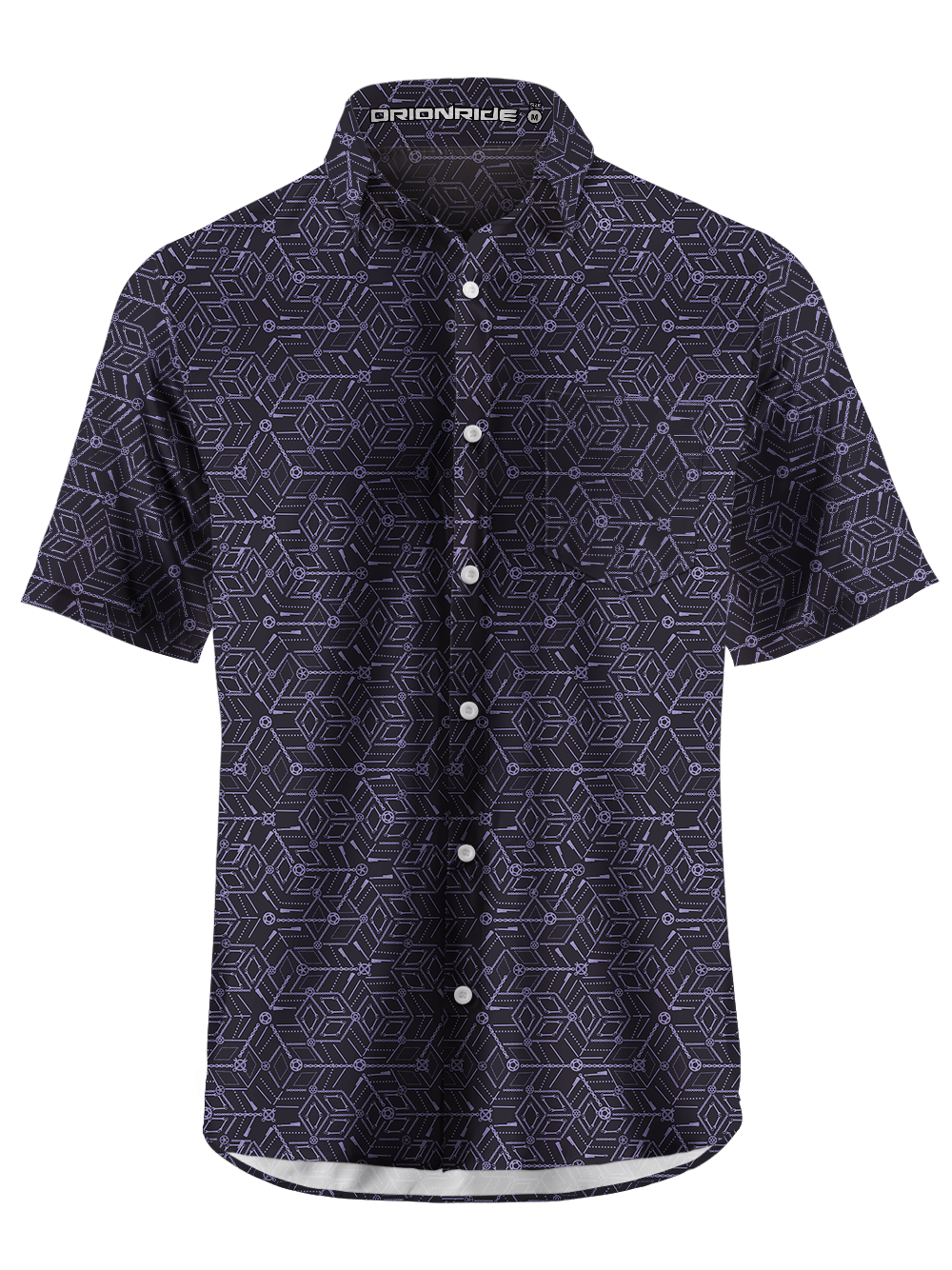 Orionride Spatial Gear Zipper Pockets Ultra Lightweight Short Sleeves Gravel Shirt