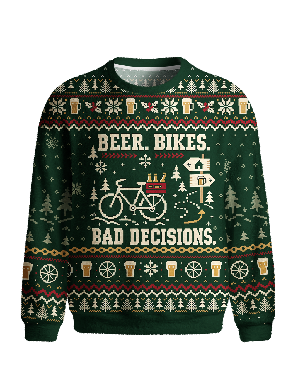 Orionride Beer Bike Men's Sweaters