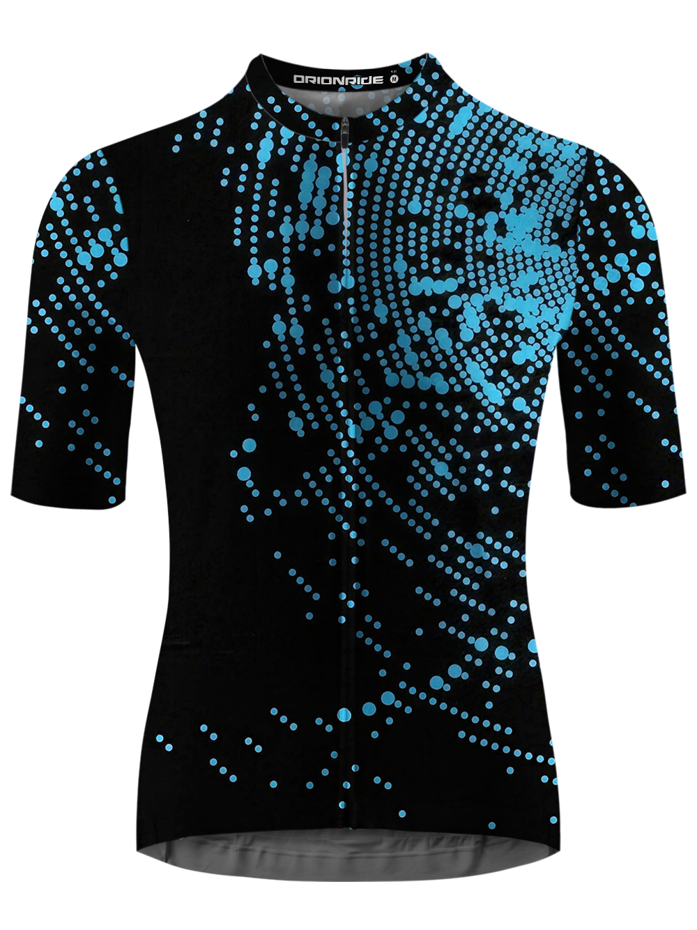 Orionride Blue Vortex Short Sleeves Cycling Jersey