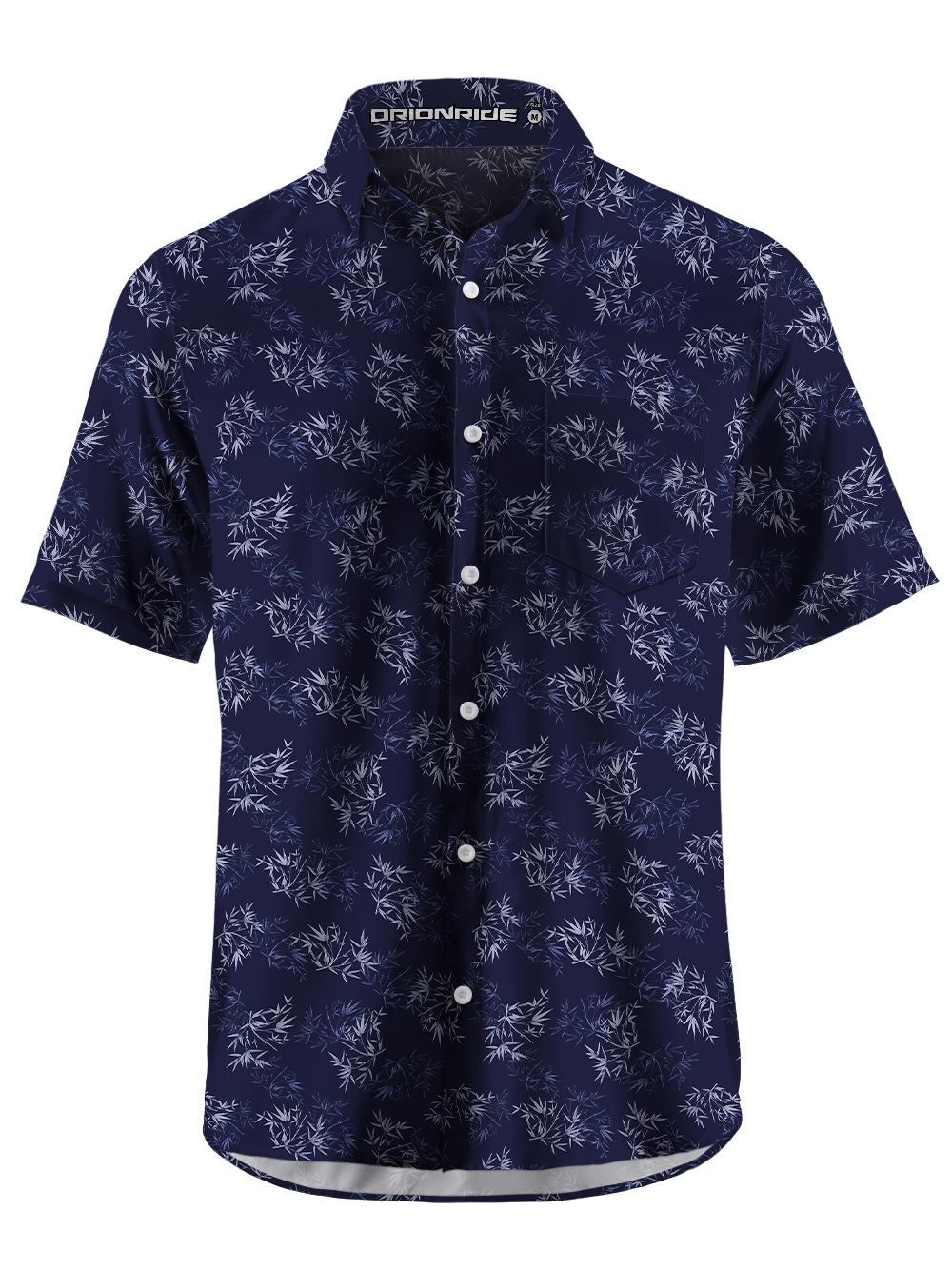 Orionride Silent Bamboo Zipper Pockets Ultra Lightweight Short Sleeves Gravel Shirt