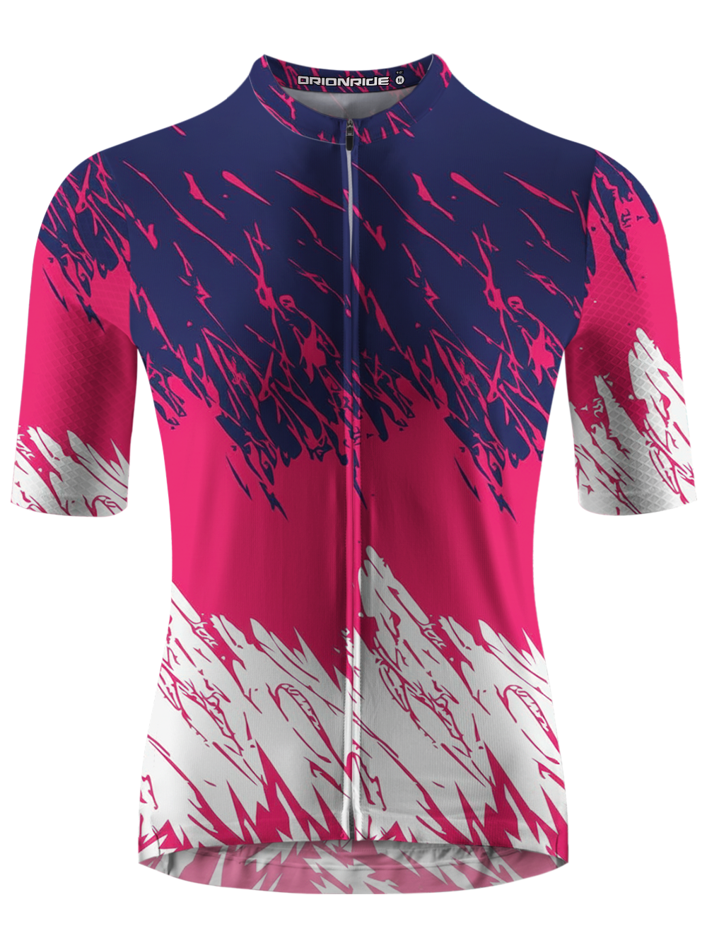 Orionride Pink Impact Short Sleeves Cycling Jersey