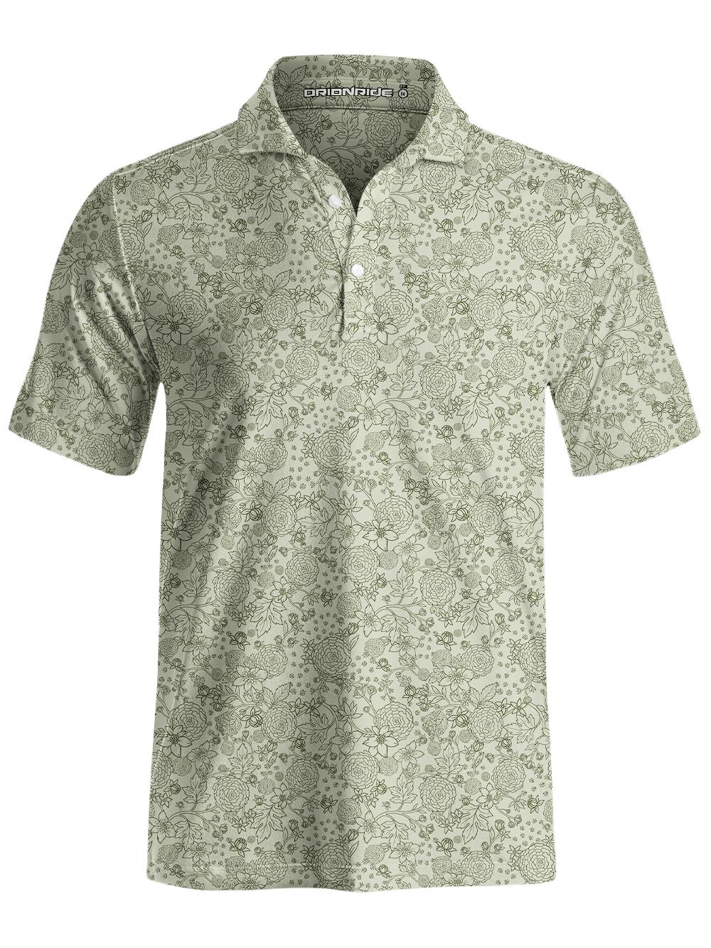 Orionride Flower Balls Formed A Cluster Men's Polo Shirt