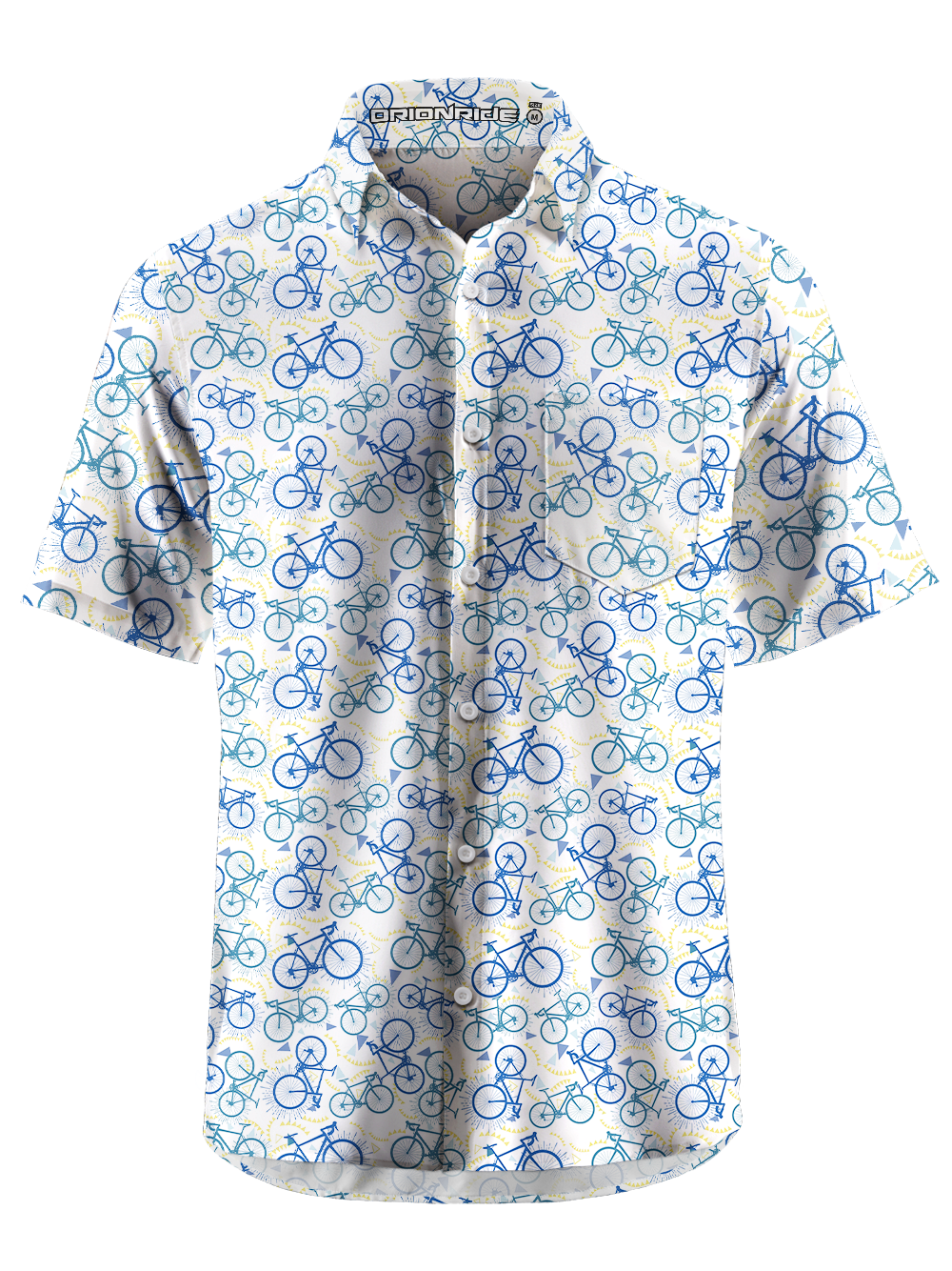 Orionride Bicycle Collection Zipper Pockets Ultra Lightweight Short Sleeves Gravel Shirt