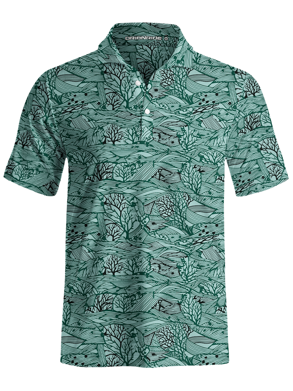 Orionride Forest Breathing Men's Polo Shirt