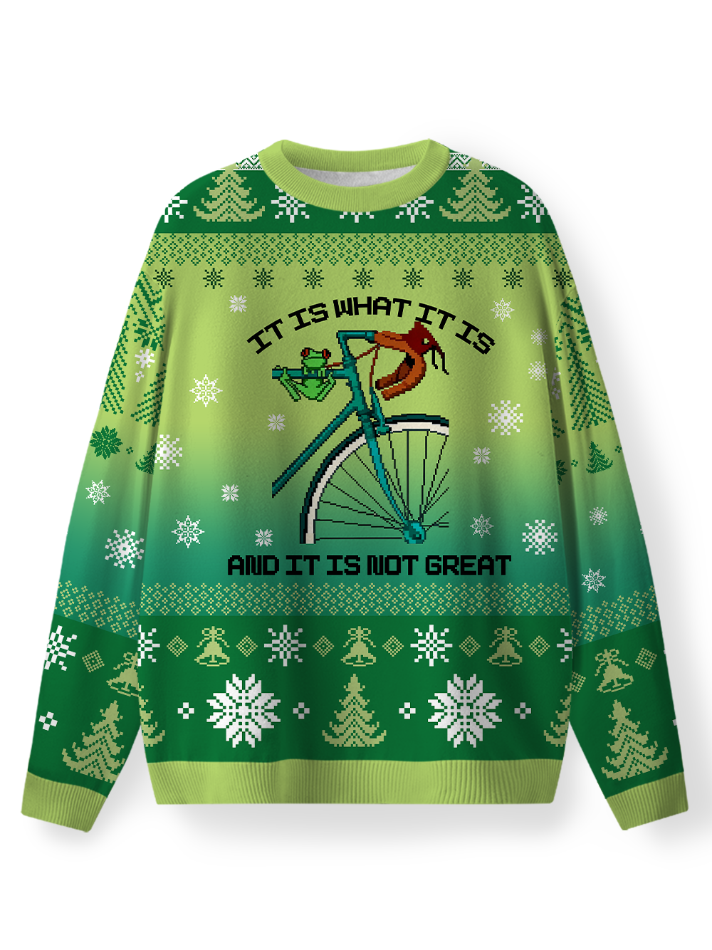 Orionride Frog On The Frame Men's Sweaters