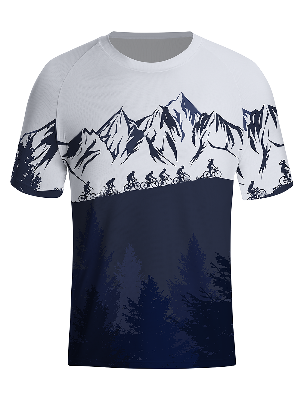 Orionride Riding In Groups Men's Lightweight Mesh T-shirt