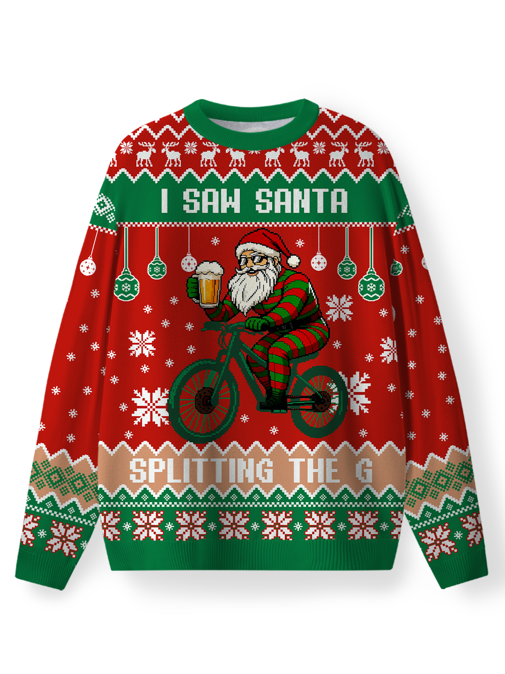 Orionride Santa Claus Men's Sweaters