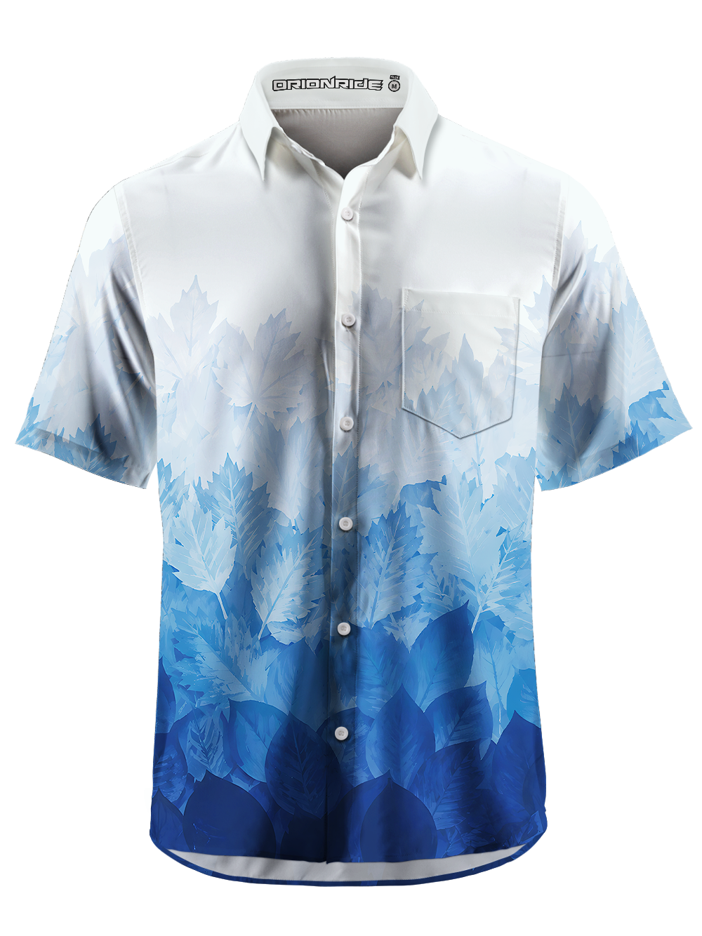 Orionride Blade Outline Zipper Pockets Ultra Lightweight Short Sleeves Gravel Shirt