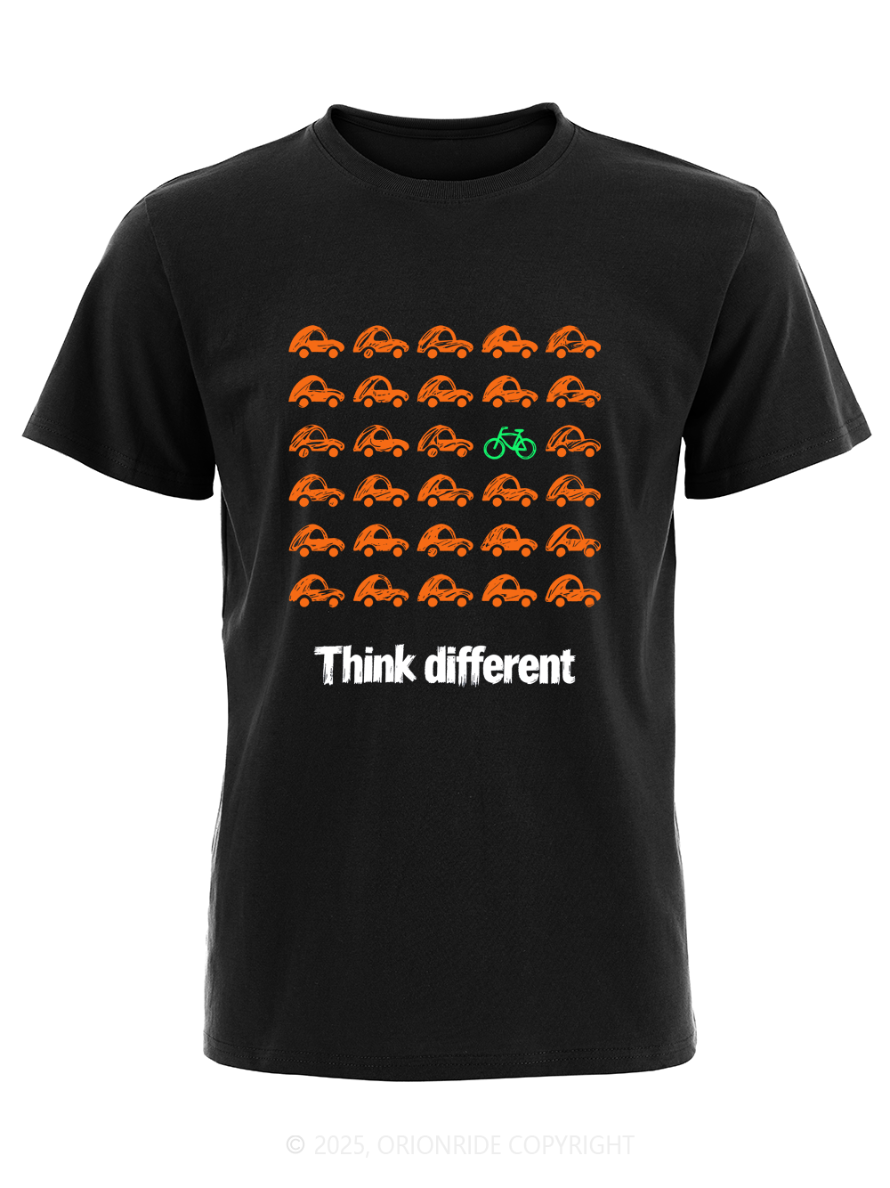 Orionride Think Different Short Sleeves Bike T-Shirt