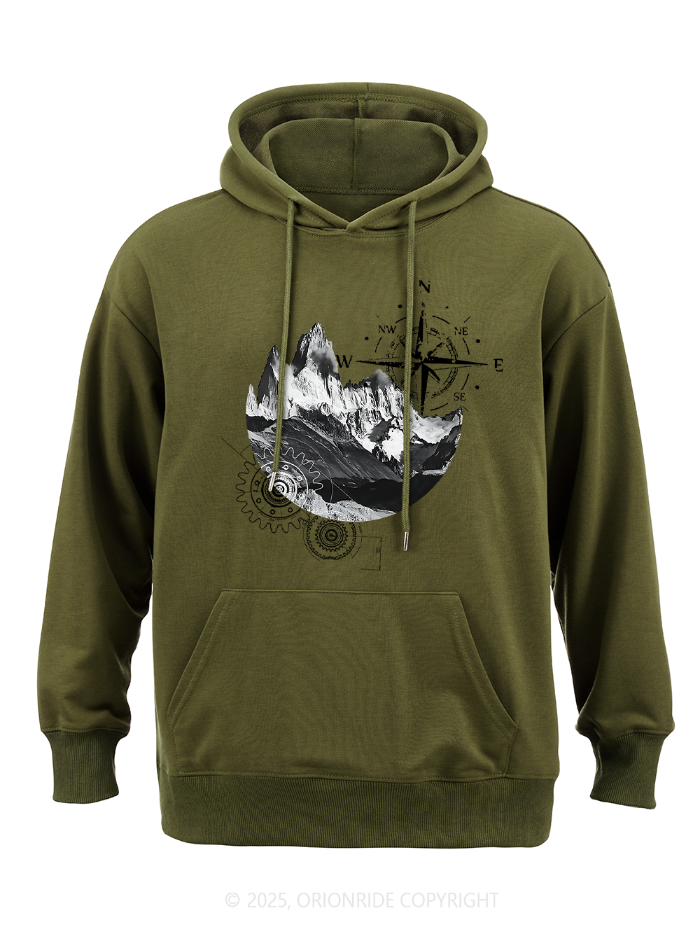Orionride Mountain Compass Classic Hoodie