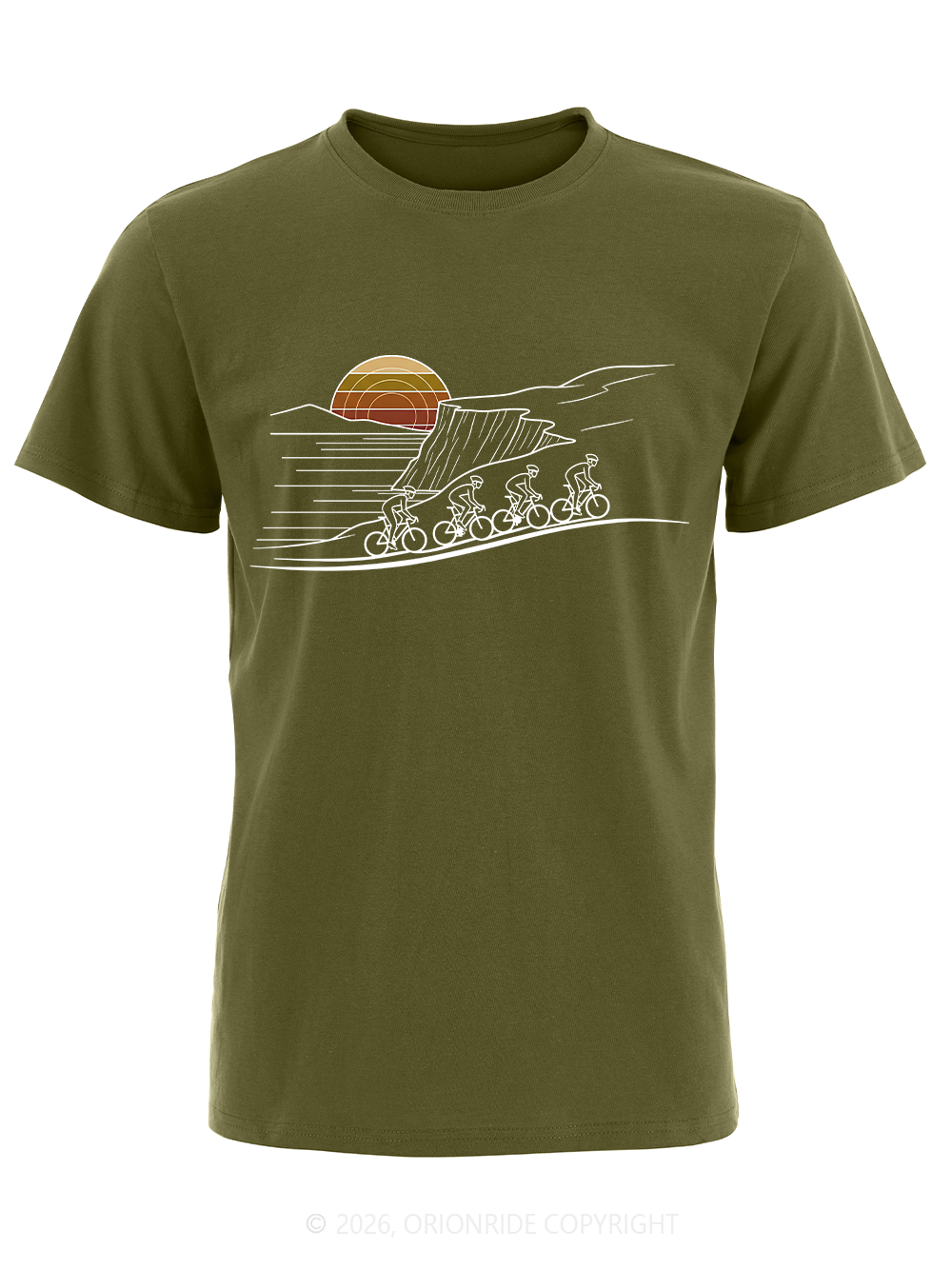 Orionride Traveling In Groups Short Sleeves Bike T-Shirt