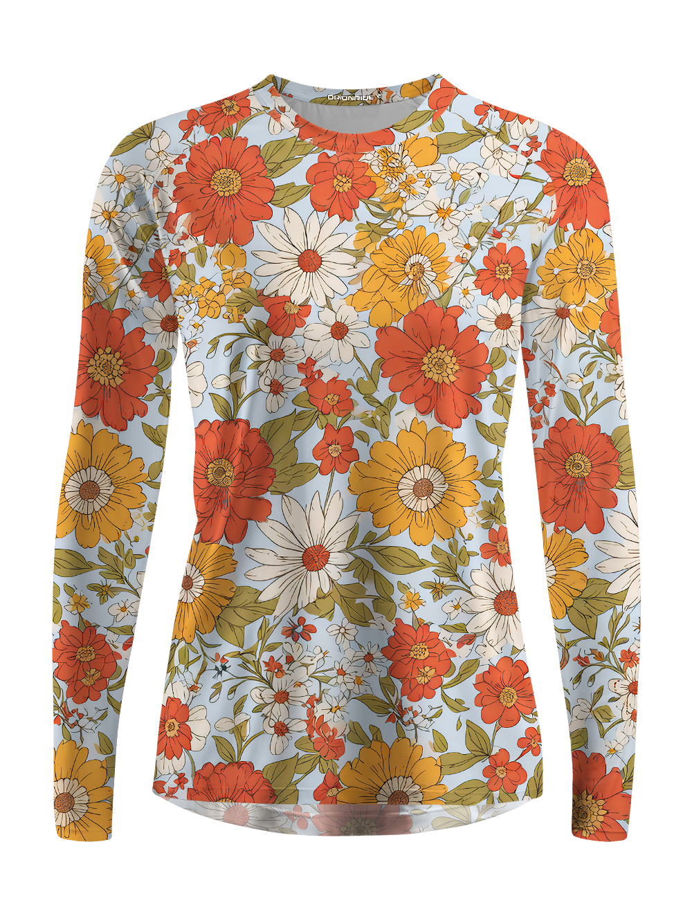 Orionride A Lush Natural Garden Women's Quick Dry Downhill Jersey