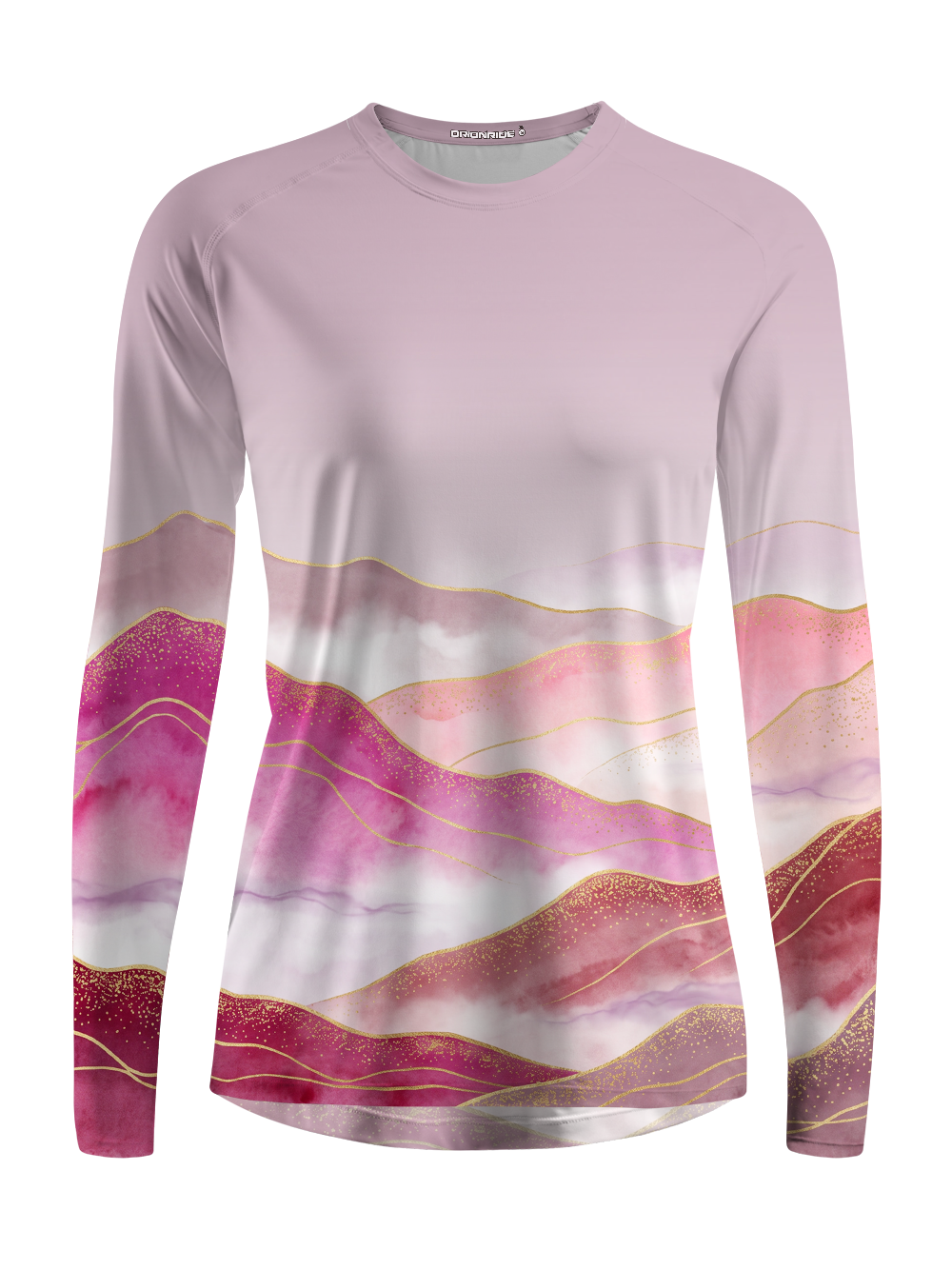 Orionride Blush Horizons Women's Quick Dry Downhill Jersey
