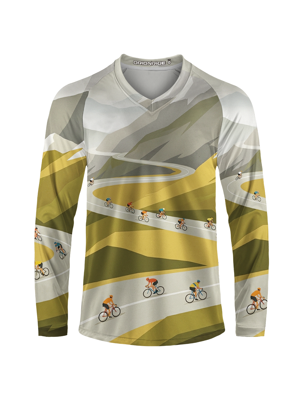 Orionride Winding Ride Peak Long Sleeve Downhill Jersey