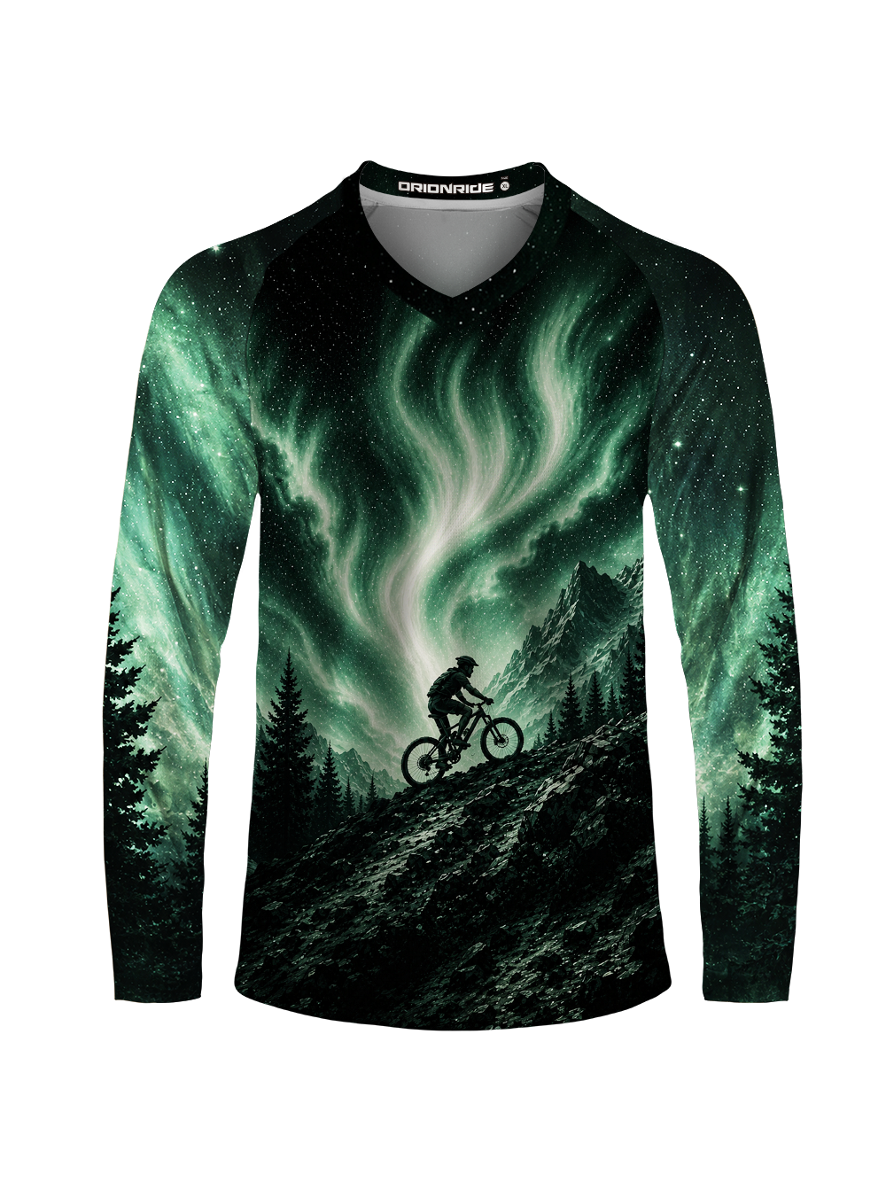 Orionride Aurora Night Ride Long Sleeve Downhill Jersey