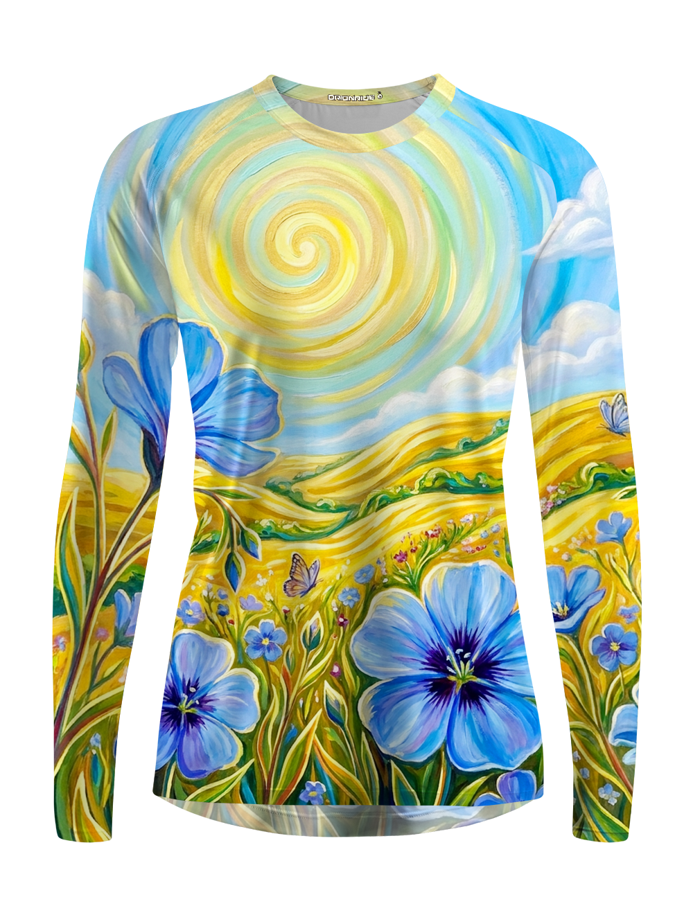 Orionride Vortex Sun Women's Quick Dry Downhill Jersey