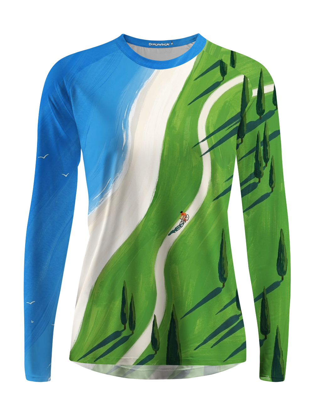 Orionride A Trip To The Seaside Women's Quick Dry Downhill Jersey