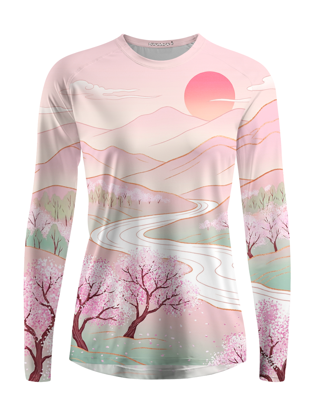Orionride Cherry Spring Women's Quick Dry Downhill Jersey