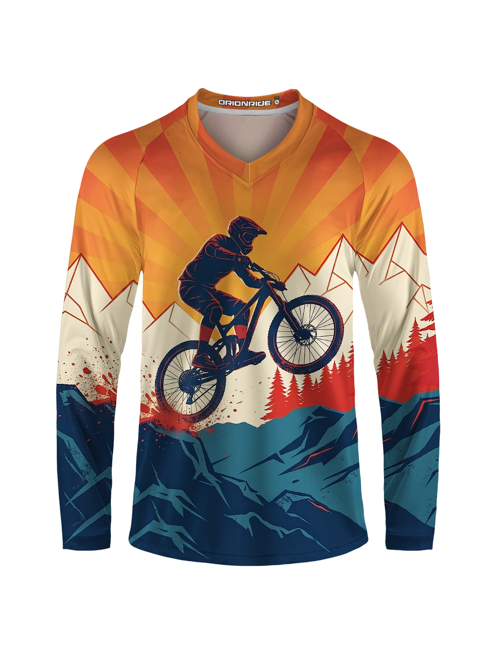 Orionride Air Jump Shadow Long Sleeve Downhill Jersey