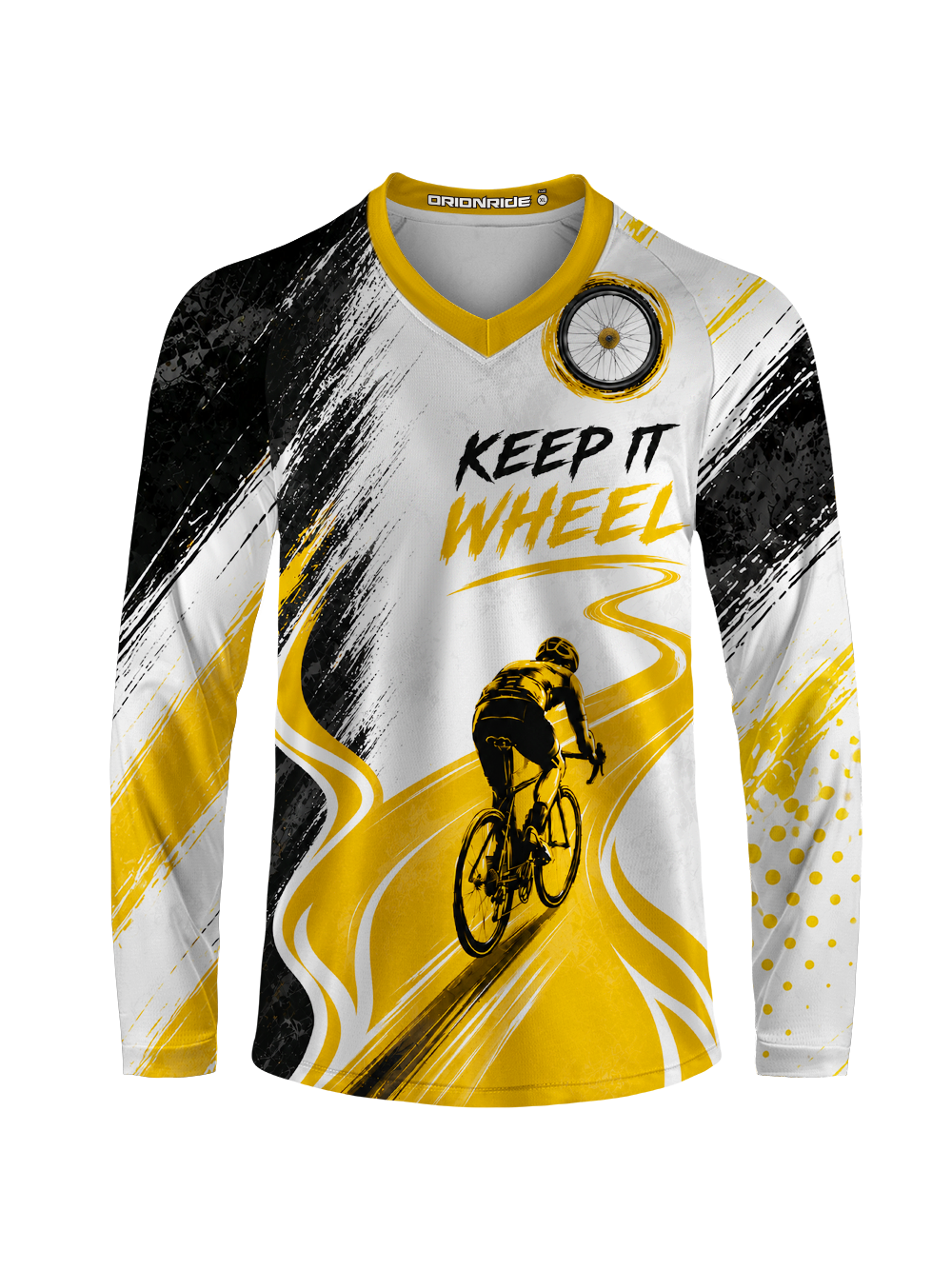 Orionride Golden Track Long Sleeve Downhill Jersey