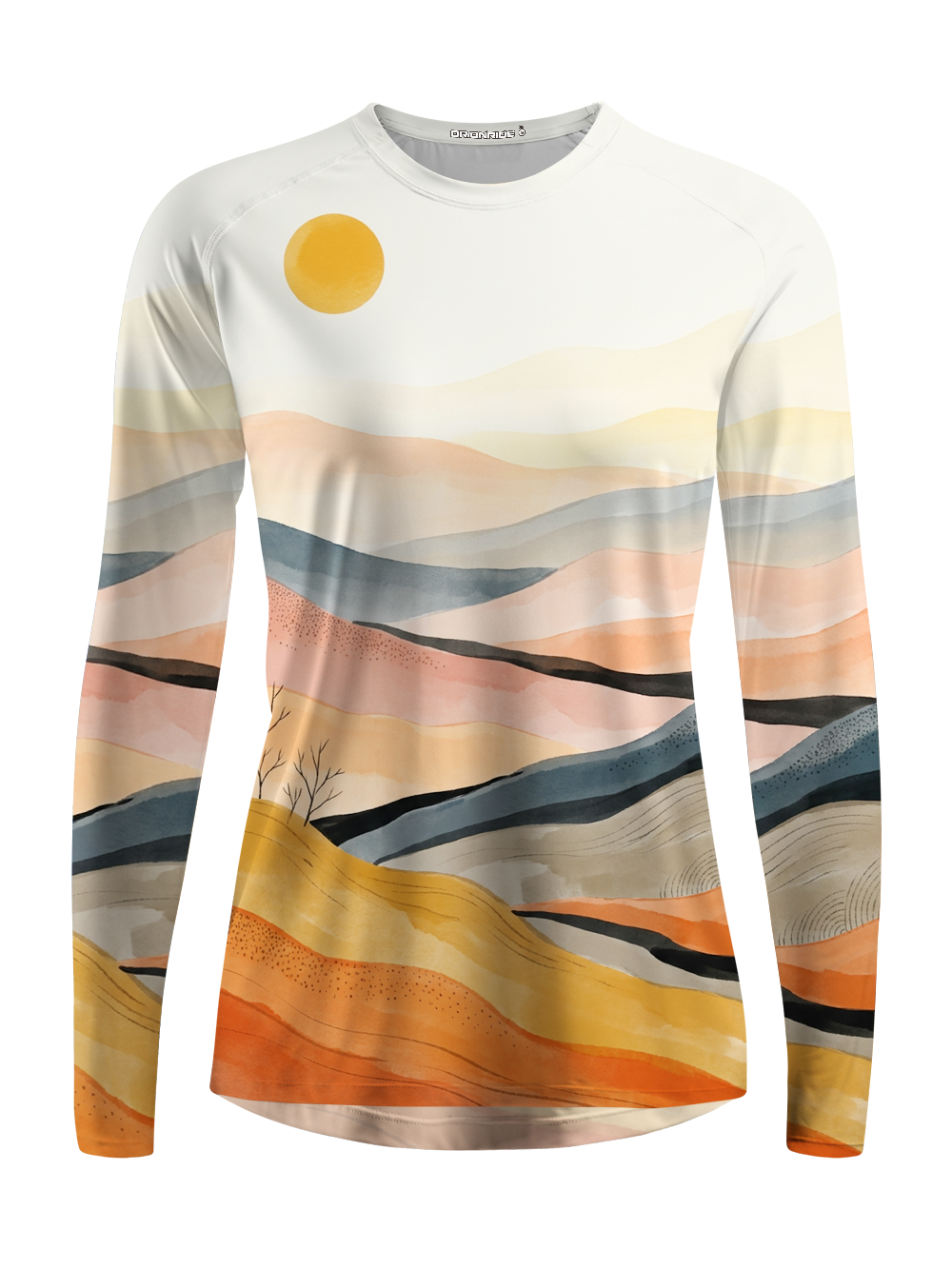 Orionride Layered Sunset Women's Quick Dry Downhill Jersey
