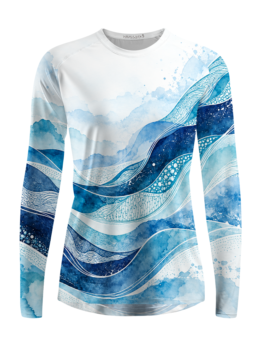 Orionride Ocean Waves Women's Quick Dry Downhill Jersey