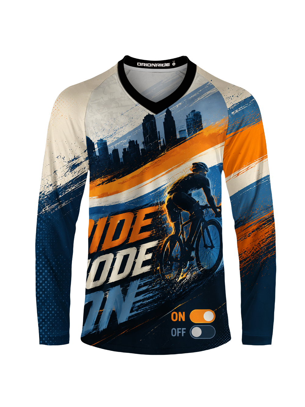 Orionride Ride Mode On Long Sleeve Downhill Jersey