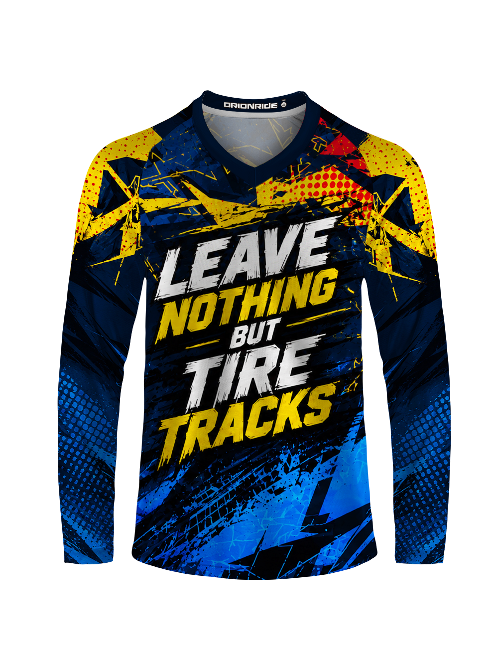 Orionride Leave A Trace Long Sleeve Downhill Jersey