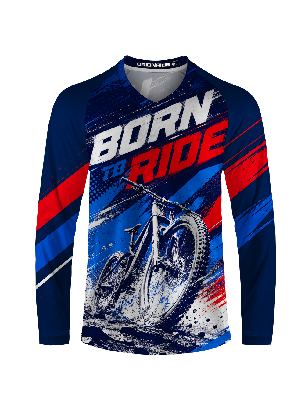 Orionride Conquer The Mountain Long Sleeve Downhill Jersey