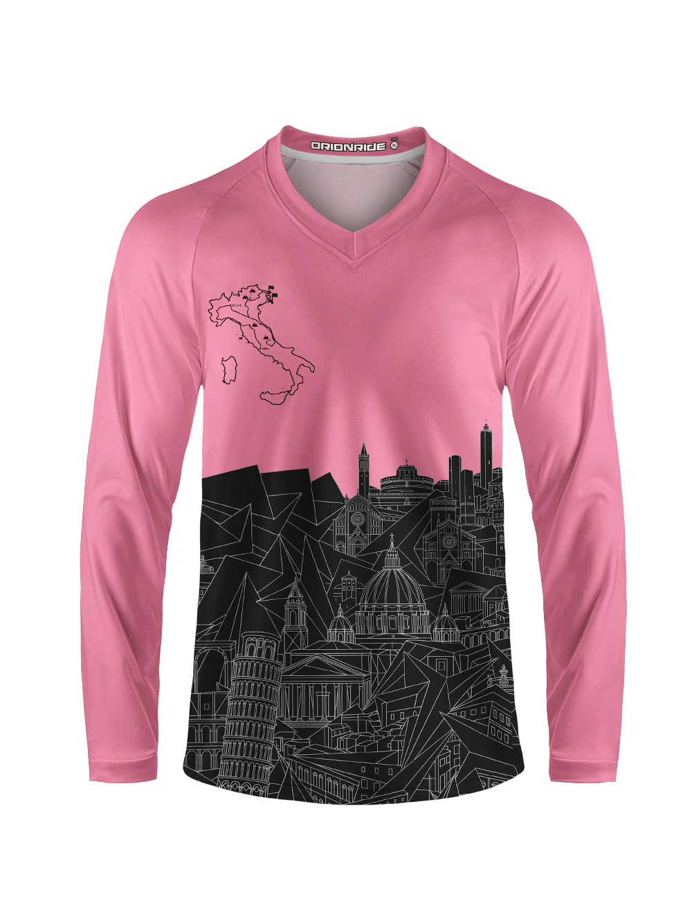 Orionride Italian Night Long Sleeve Downhill Jersey