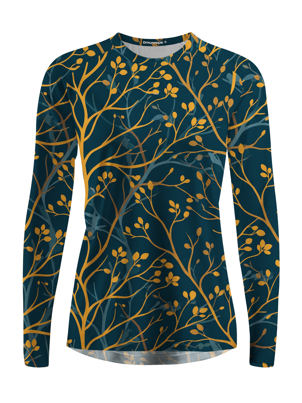 Orionride Golden Branches Women's Quick Dry Downhill Jersey